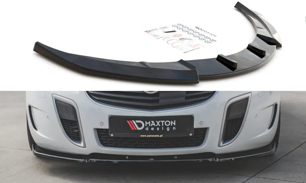 Frontspoiler Opel Insignia I OPC Facelift 2013-2017 | V.1 Glossy Black Edition – bilde 3