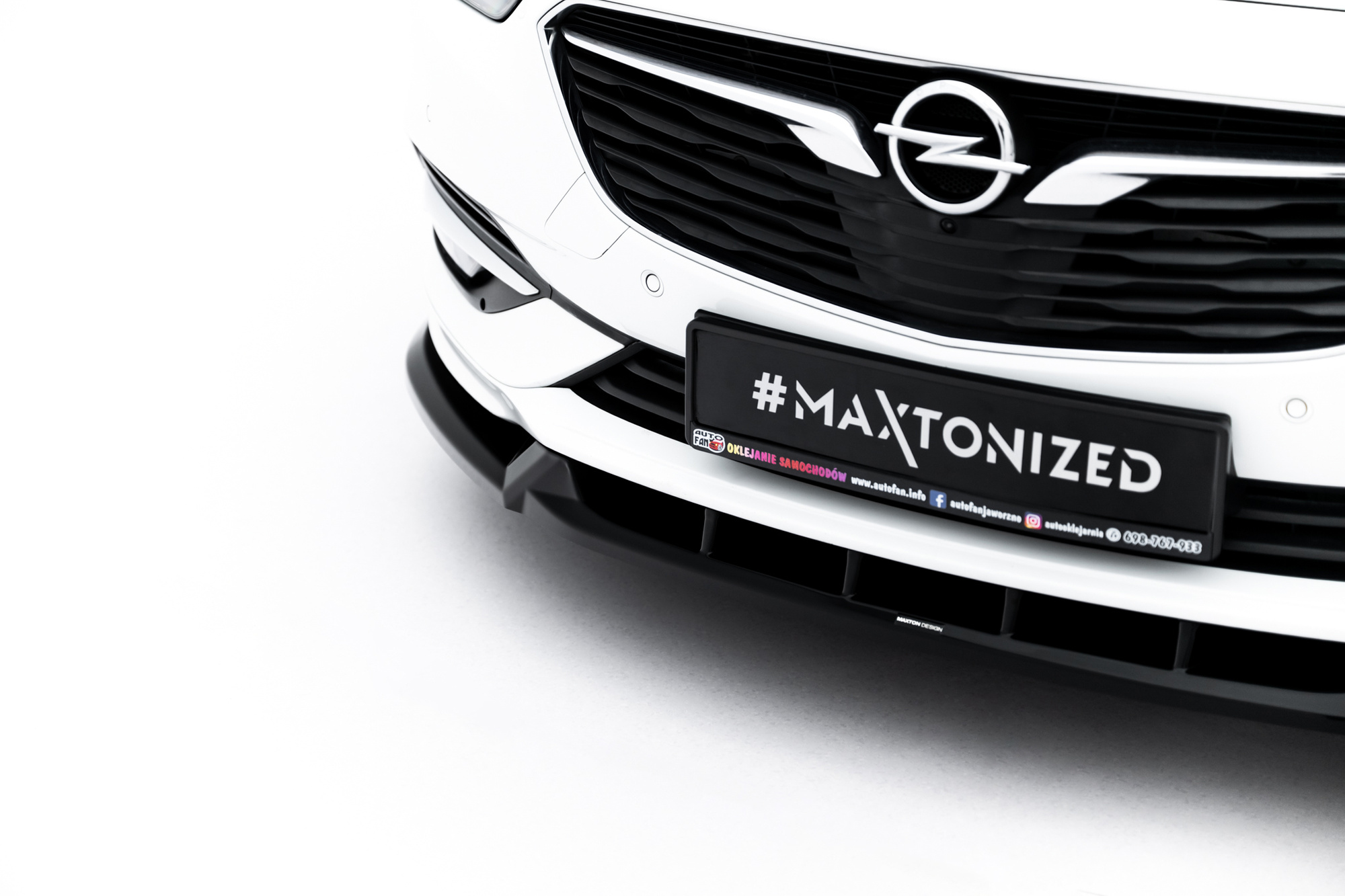 Frontspoiler Opel Insignia OPC-Line II 2017 - 2020  | Sport Glossy Black Edition – bilde 4