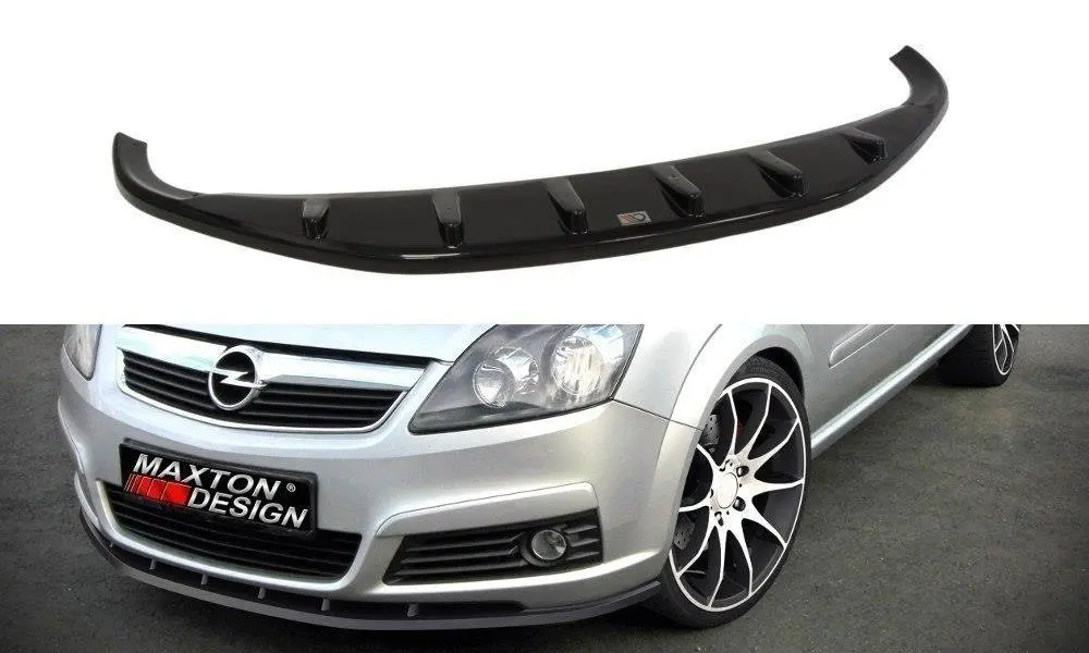 Frontspoiler Opel Zafira B 2005 - 2008 | Glossy Black Edition