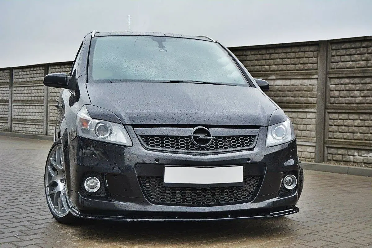 Frontspoiler Opel Zafira B OPC / Vauxhall Zafira B VXR 2005-2010 | Glossy Black Edition