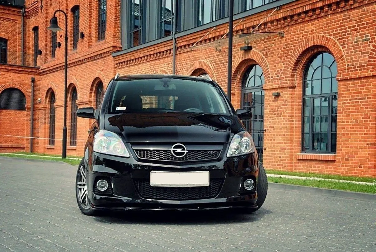 Frontspoiler Opel Zafira B OPC / Vauxhall Zafira B VXR 2005-2010 | Glossy Black Edition – bilde 5