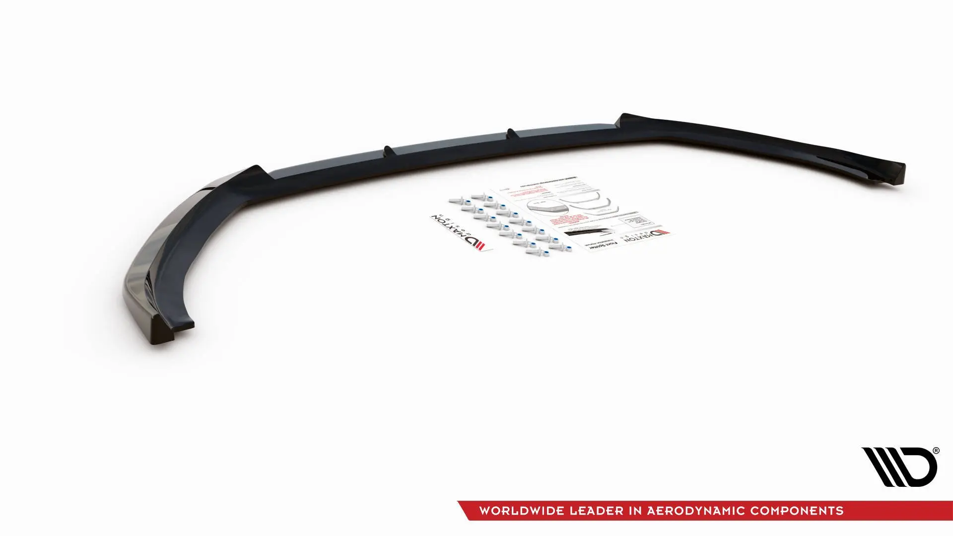 Frontspoiler Peugeot 2008 II / Peugeot e-2008 2019 -> | V.1 Glossy Black Edition – bilde 7