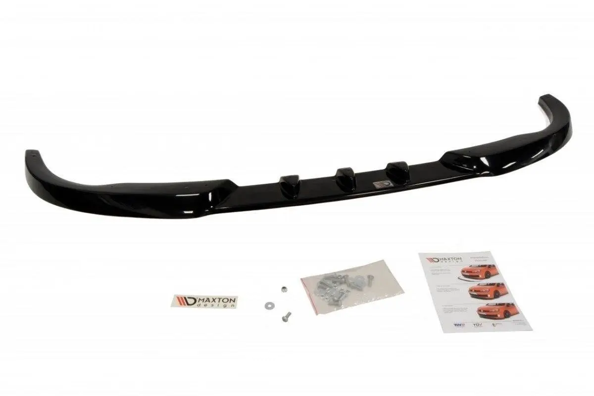 Frontspoiler Peugeot 206 (GTi, S16, CC) 1999 - 2008 │ Glossy Black Edition – bilde 2