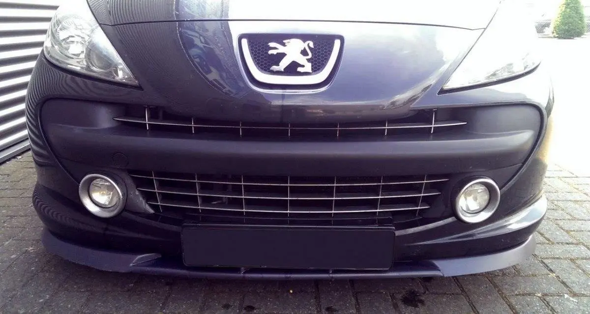 Frontspoiler Peugeot 207 2006-2009 | Glossy Black Edition