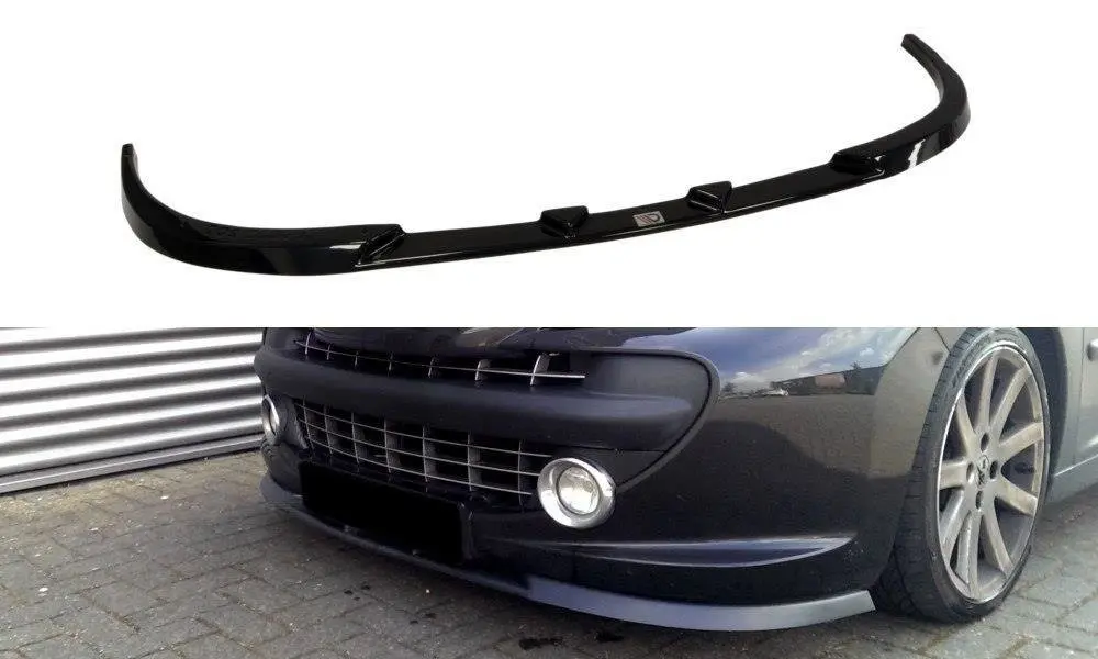 Frontspoiler Peugeot 207 2006-2009 | Glossy Black Edition – bilde 2