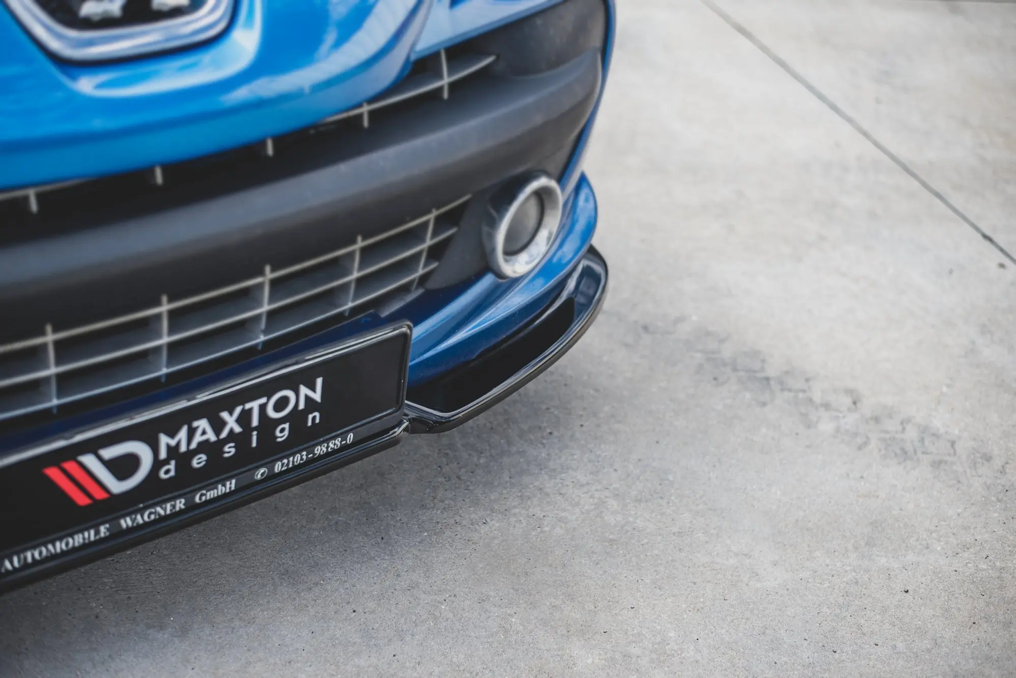 Frontspoiler Peugeot 207 Sporty 2006-2009 | Glossy Black Edition – bilde 2