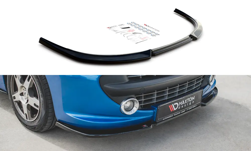 Frontspoiler Peugeot 207 Sporty 2006-2009 | Glossy Black Edition – bilde 3