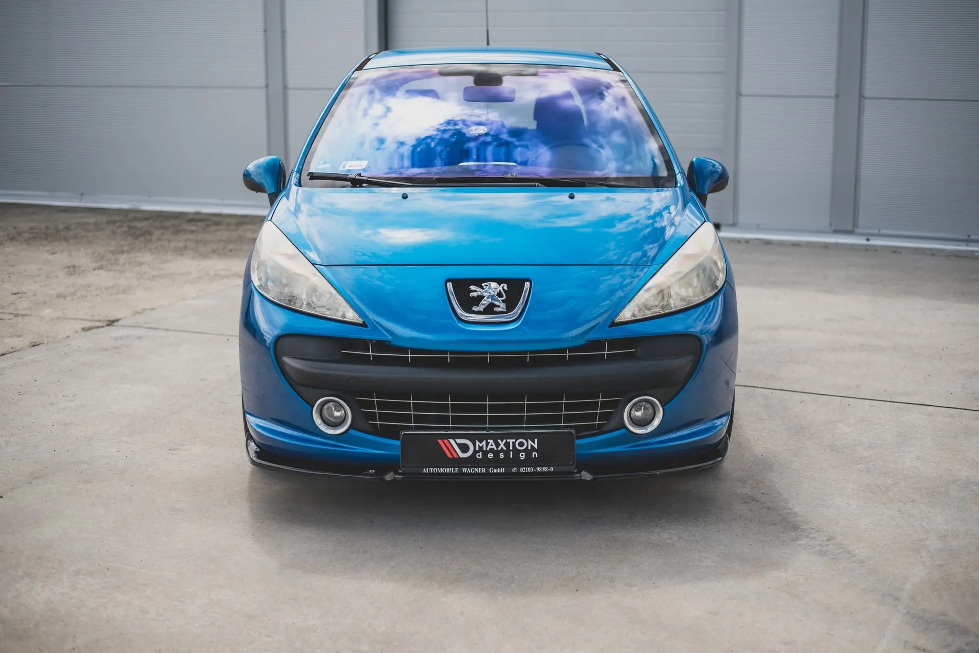 Frontspoiler Peugeot 207 Sporty 2006-2009 | Glossy Black Edition – bilde 4
