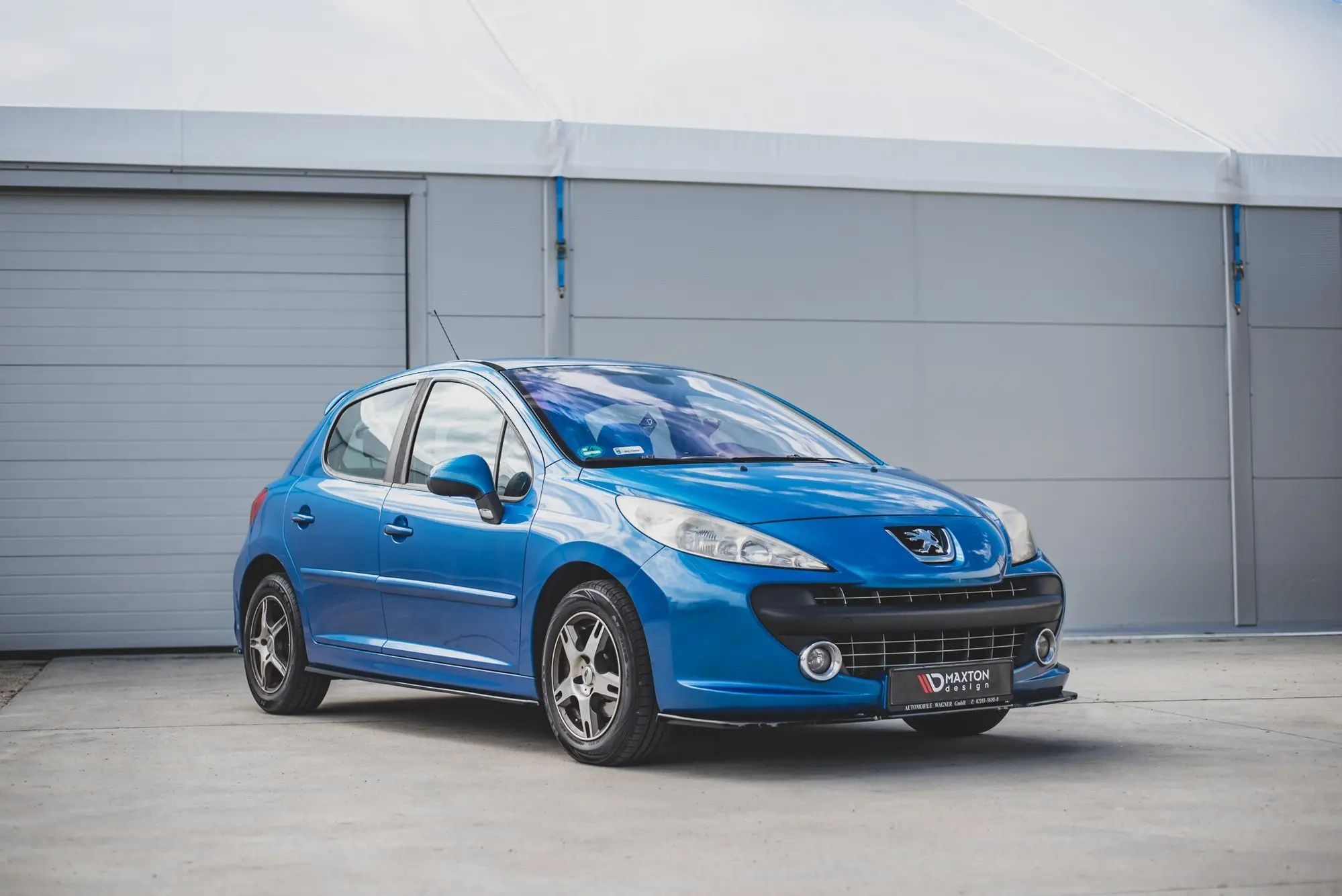 Frontspoiler Peugeot 207 Sporty 2006-2009 | Glossy Black Edition – bilde 5