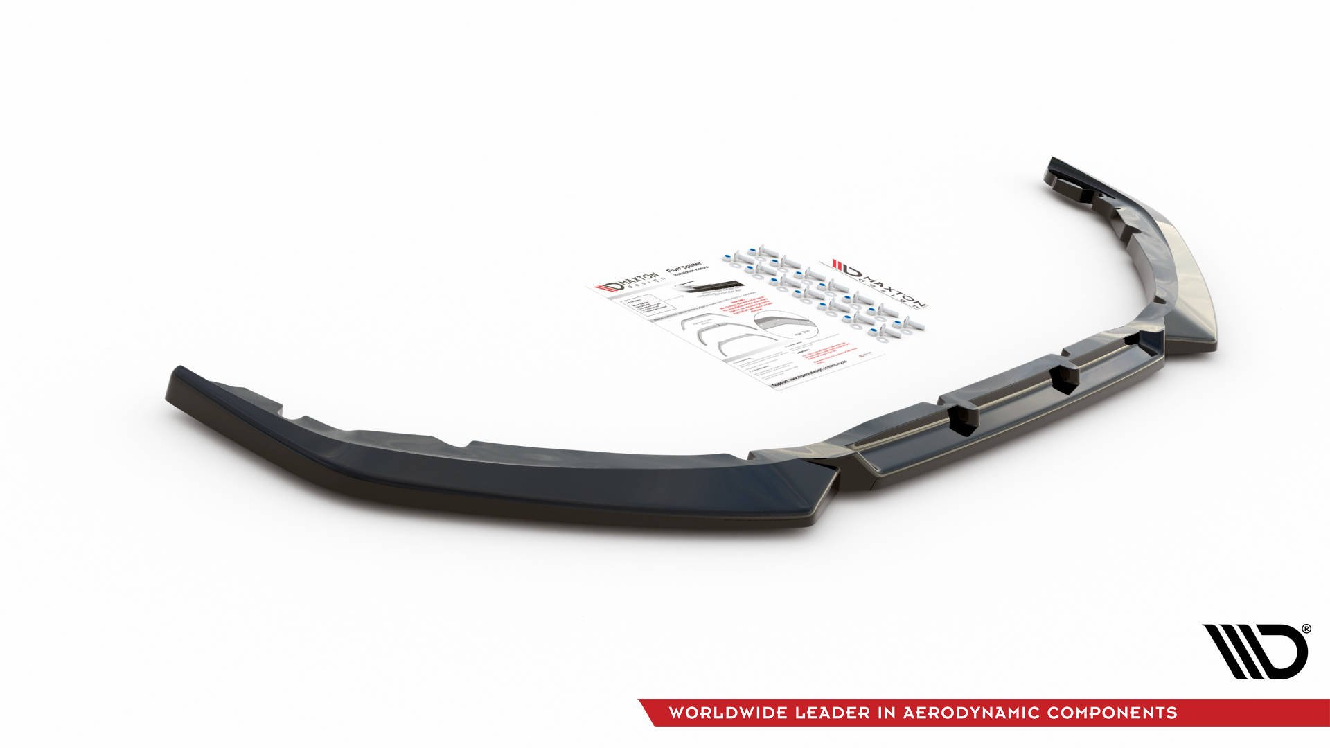 Frontspoiler Peugeot 208 II / Peugeot e-208 2019 -> | V.1 Glossy Black Edition – bilde 4