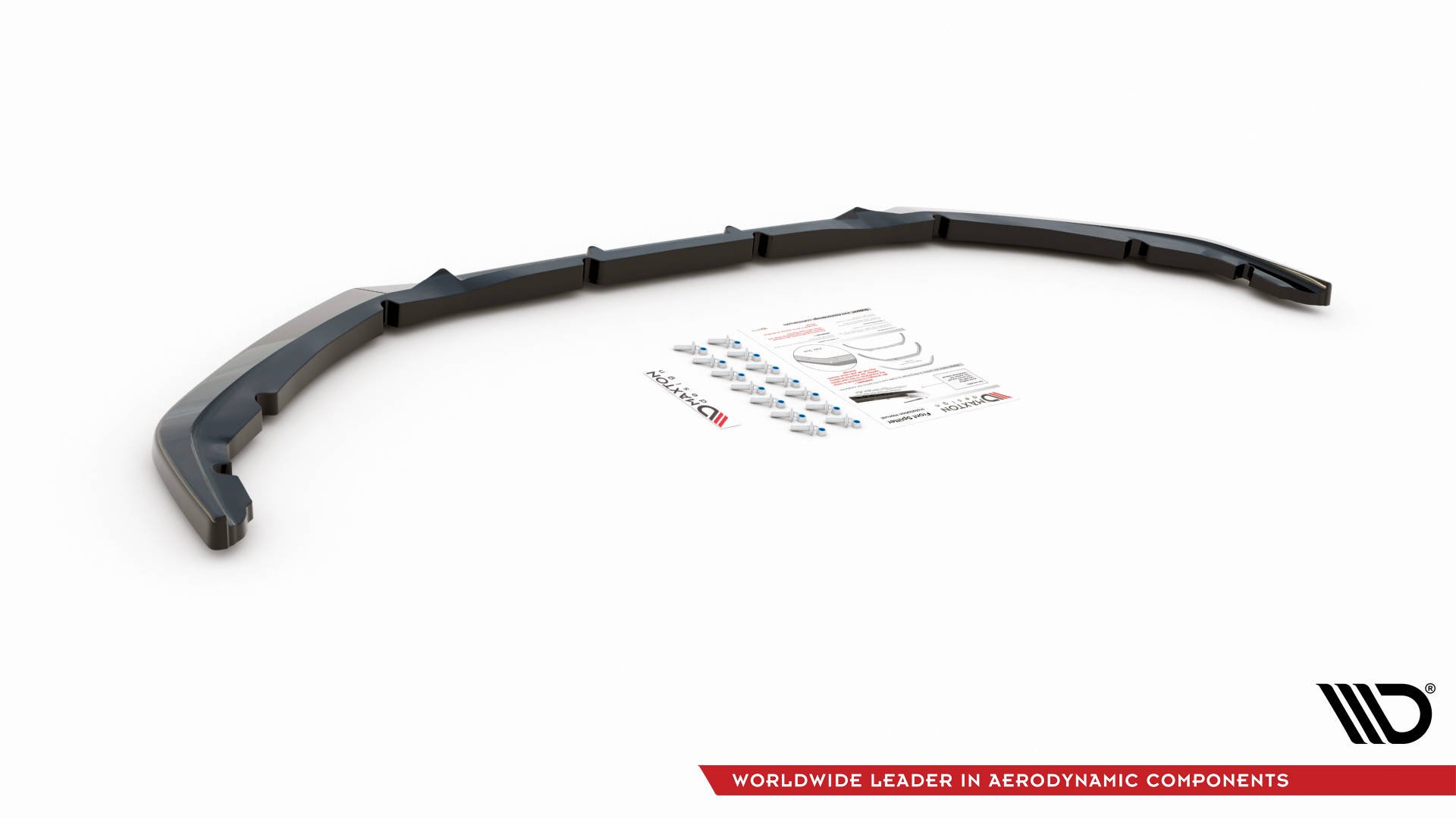 Frontspoiler Peugeot 208 II / Peugeot e-208 2019 -> | V.1 Glossy Black Edition – bilde 5