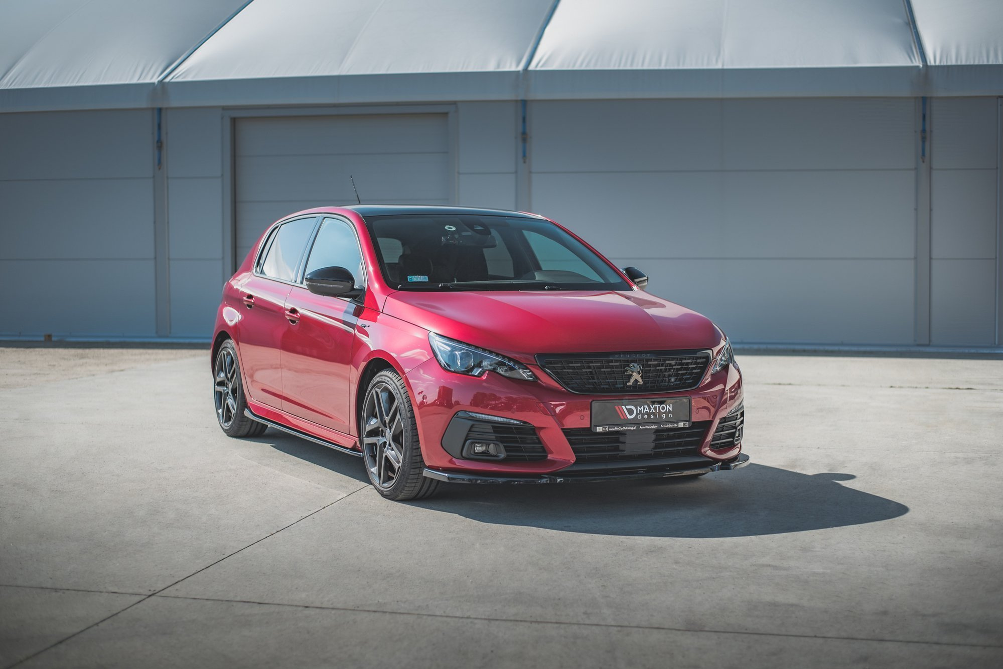 Frontspoiler Peugeot 308 GT II Facelift 2017 - 2021 | Sport Glossy Black Edition V2 – bilde 4