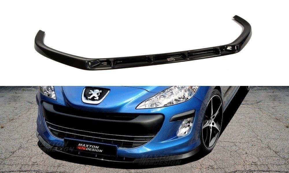 Frontspoiler Peugeot 308 I 2007-2011 | Glossy Black Edition
