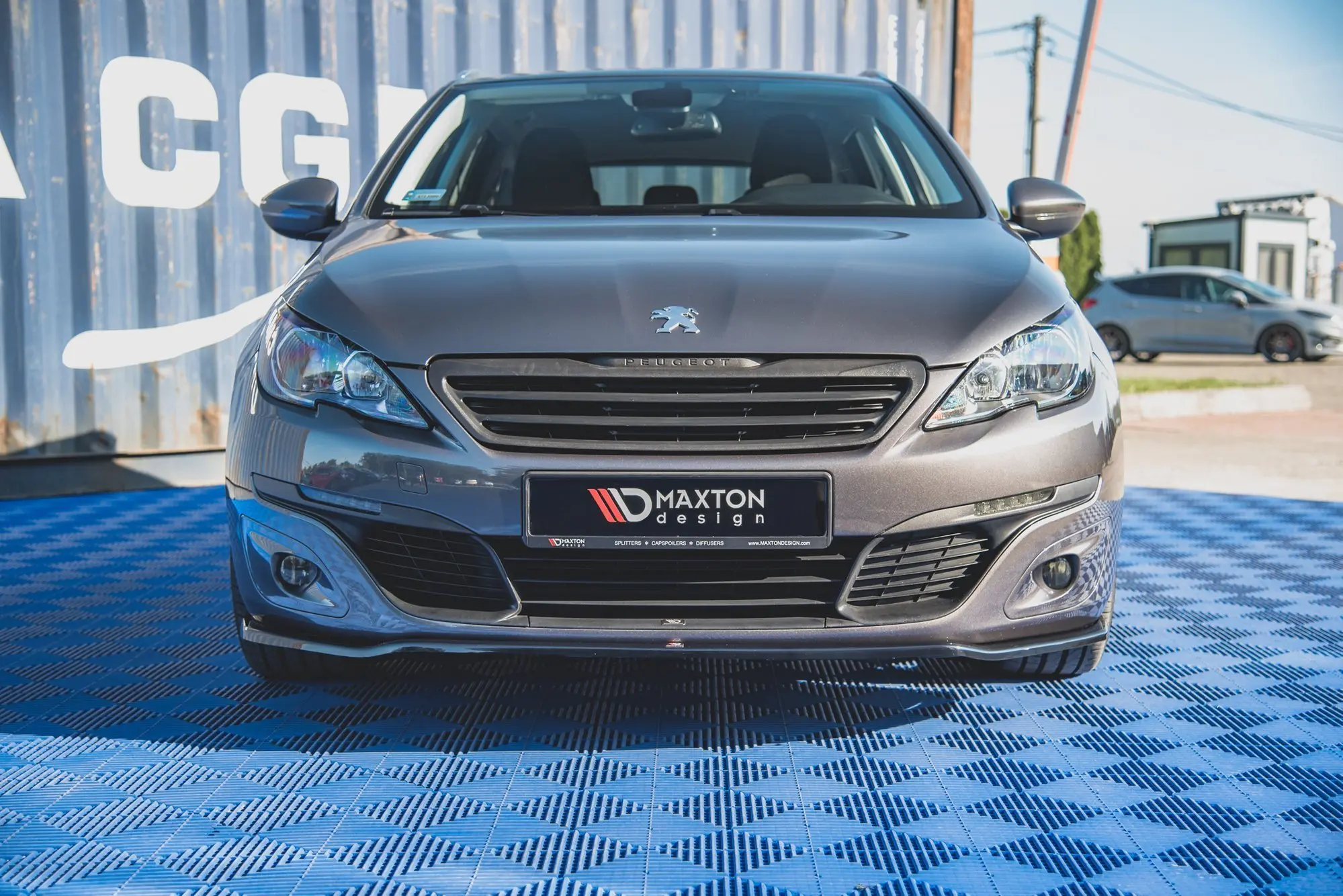 Frontspoiler Peugeot 308 II Facelift 2017 - 2021 | V.1 Glossy Black Edition – bilde 4