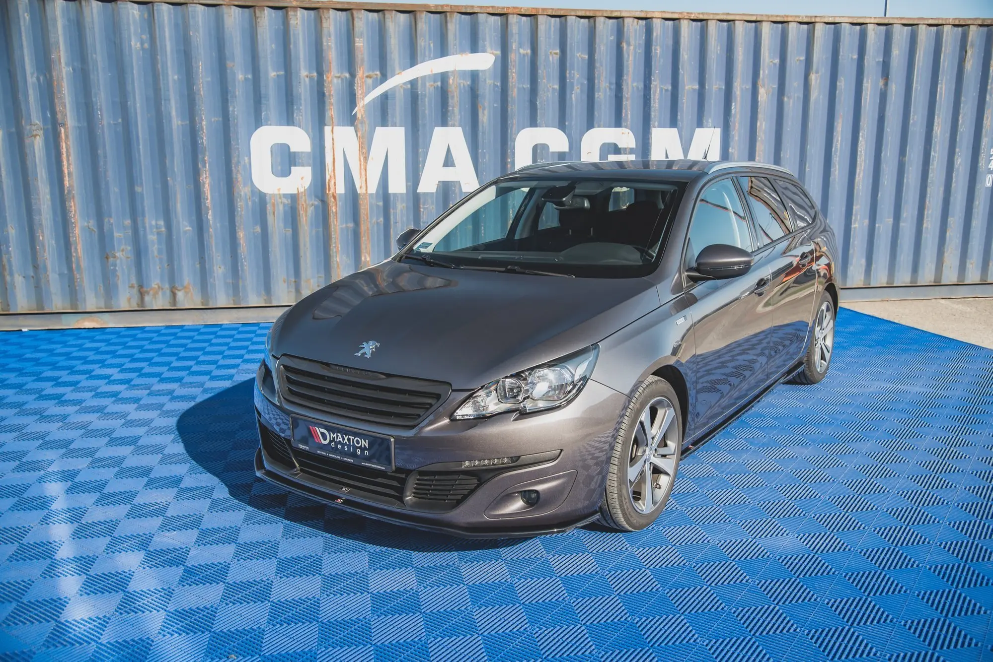 Frontspoiler Peugeot 308 II Facelift 2017 - 2021 | V.1 Glossy Black Edition – bilde 5