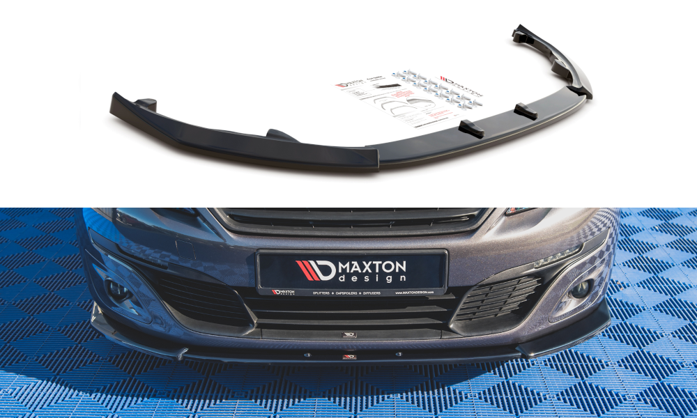 Frontspoiler Peugeot 308 II Facelift 2017 - 2021 | V.2 Glossy Black Edition – bilde 2