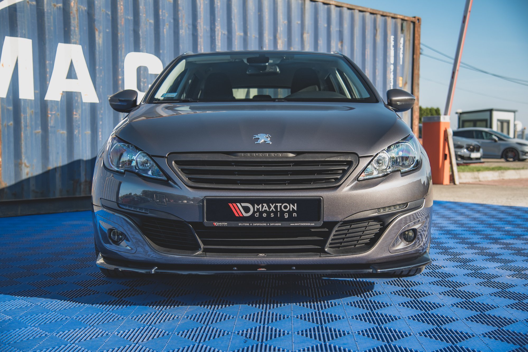 Frontspoiler Peugeot 308 II Facelift 2017 - 2021 | V.2 Glossy Black Edition – bilde 3