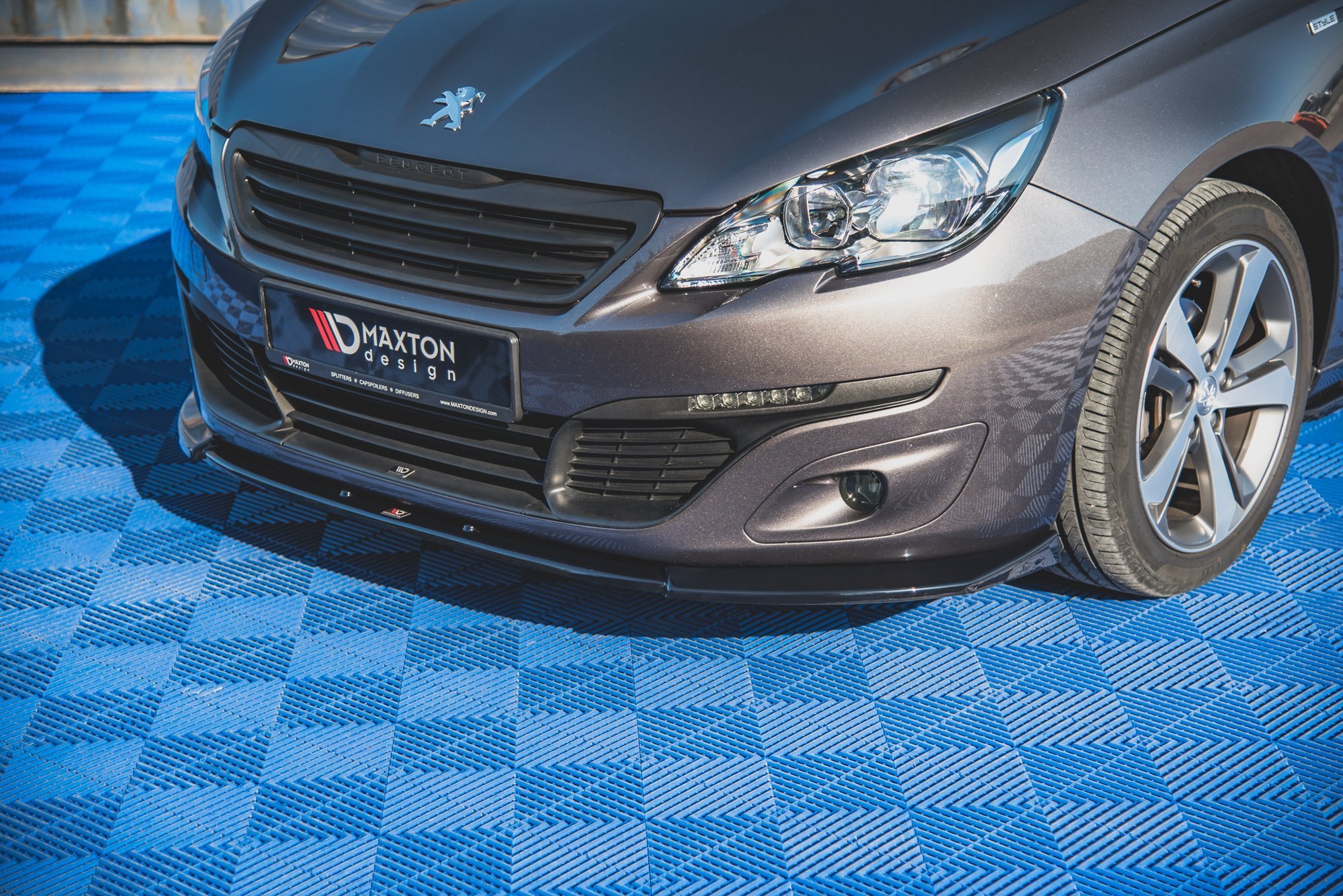 Frontspoiler Peugeot 308 II Facelift 2017 - 2021 | V.2 Glossy Black Edition – bilde 4