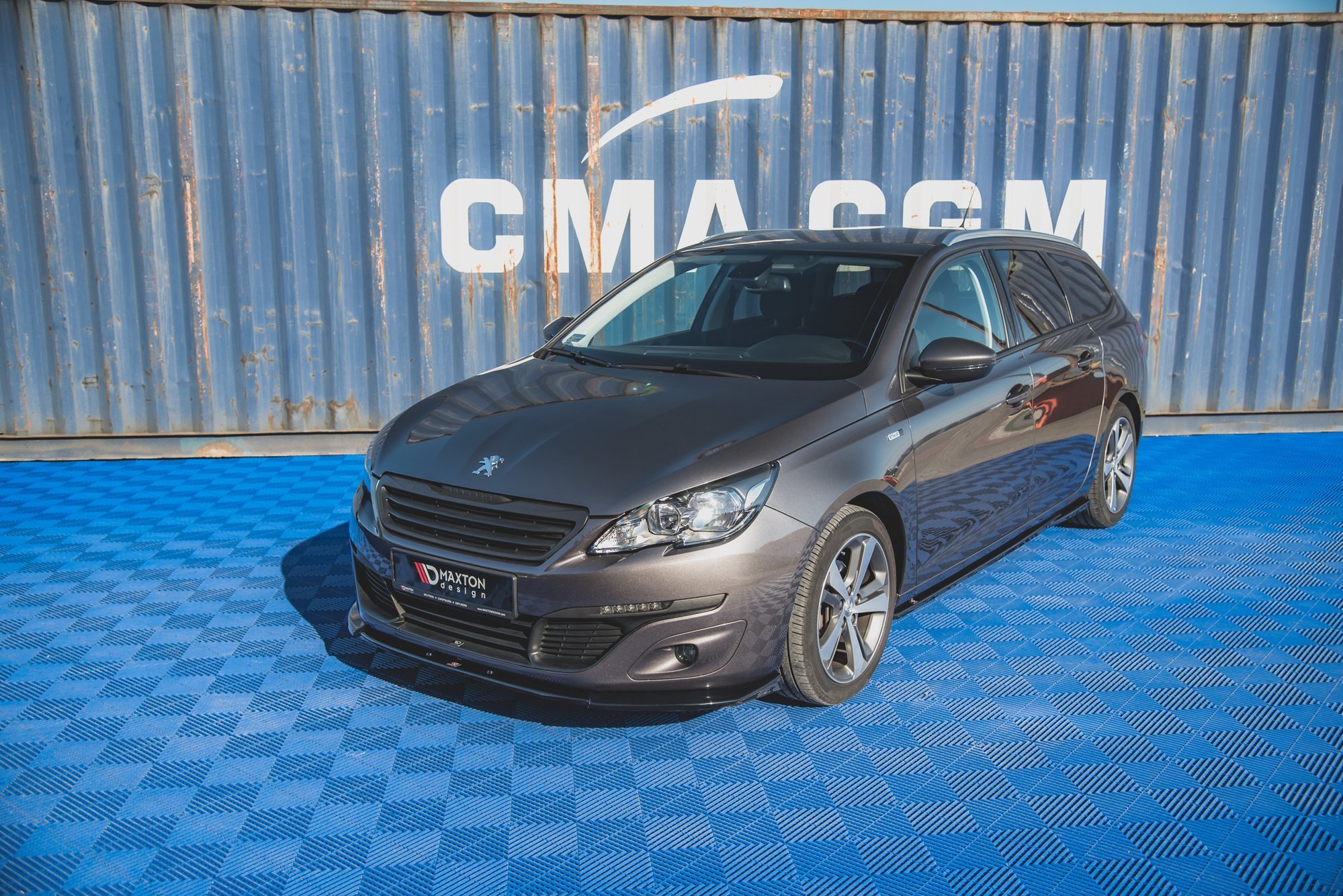Frontspoiler Peugeot 308 II Facelift 2017 - 2021 | V.2 Glossy Black Edition – bilde 5