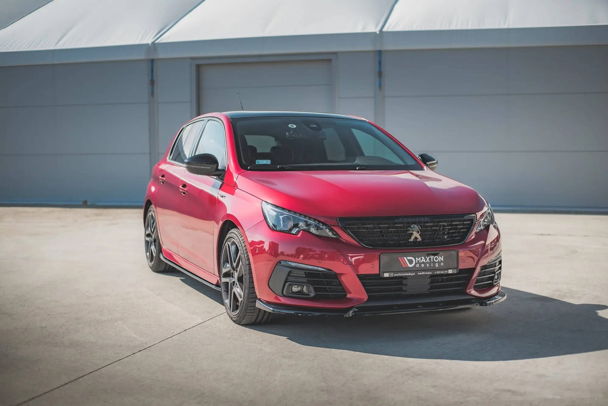 Frontspoiler Peugeot 308 II GT Facelift 2017-2021 | V.1 Glossy Black Edition – bilde 4
