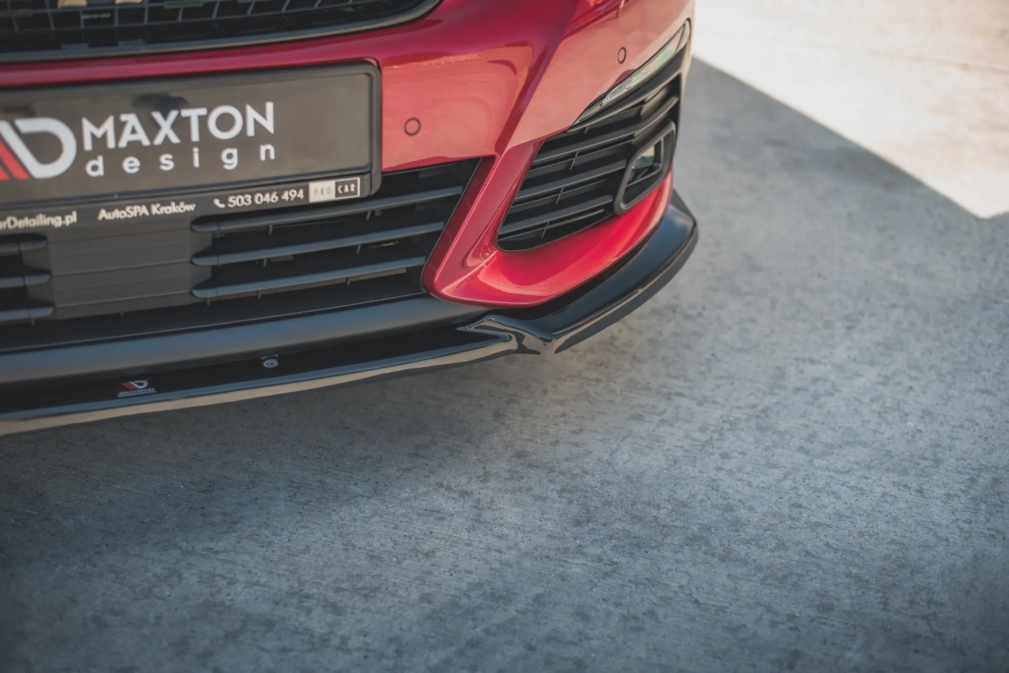 Frontspoiler Peugeot 308 II GT Facelift 2017-2021 | V.1 Glossy Black Edition – bilde 5