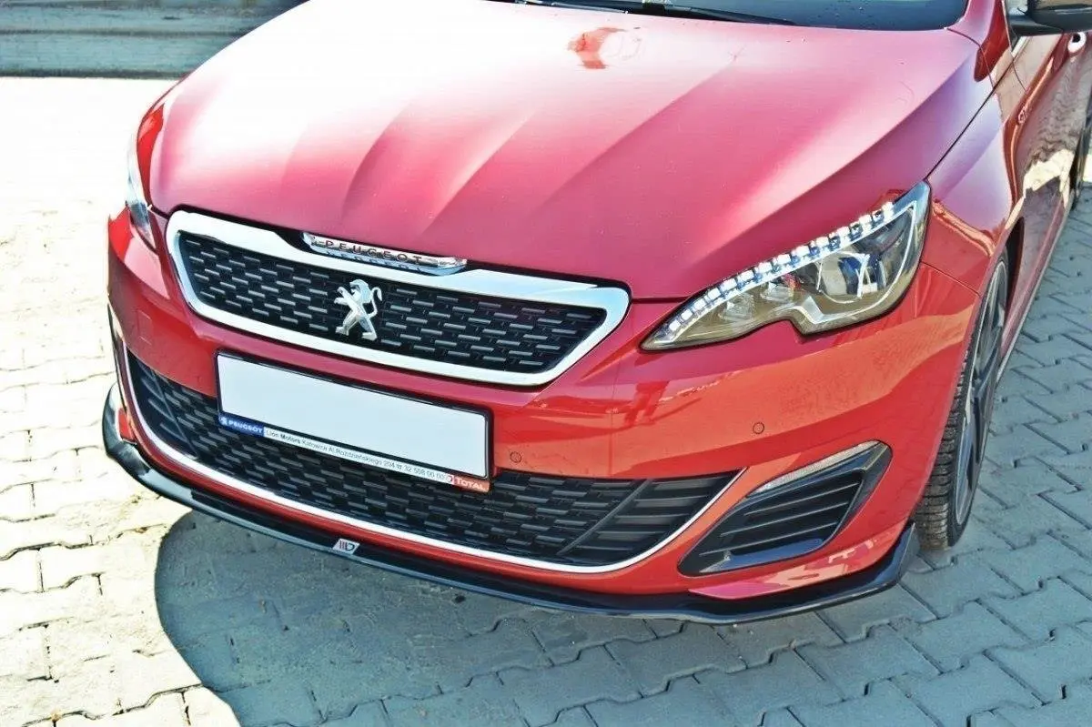 Frontspoiler Peugeot 308 II GTi 2015-2017 | V.1 Glossy Black Edition