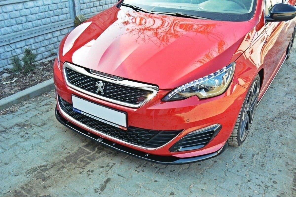 Frontspoiler Peugeot 308 II GTi 2015-2017 | V.2 Glossy Black Edition