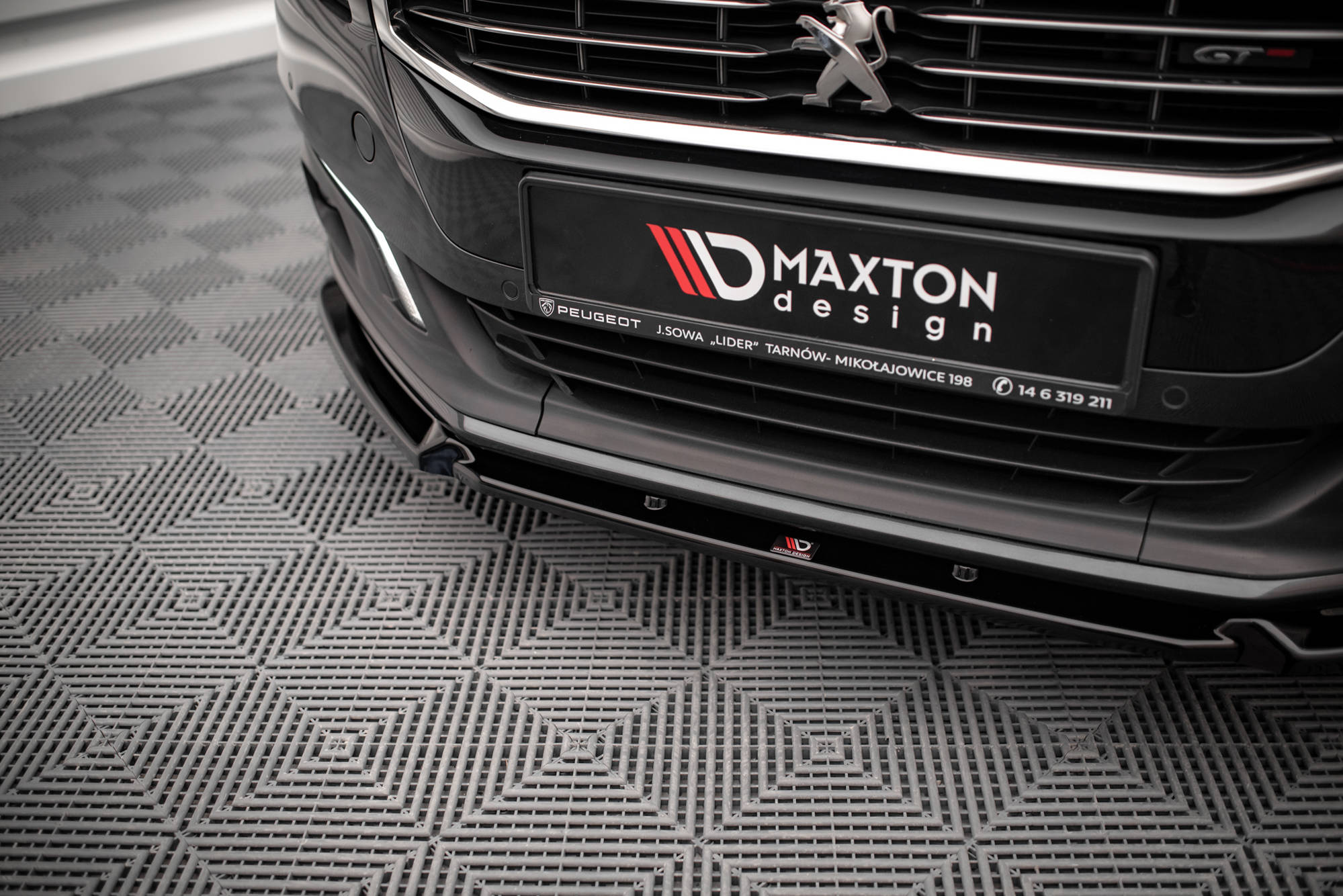 Frontspoiler Peugeot 508 I GT Facelift 2014-2018 | V.1 Glossy Black Edition