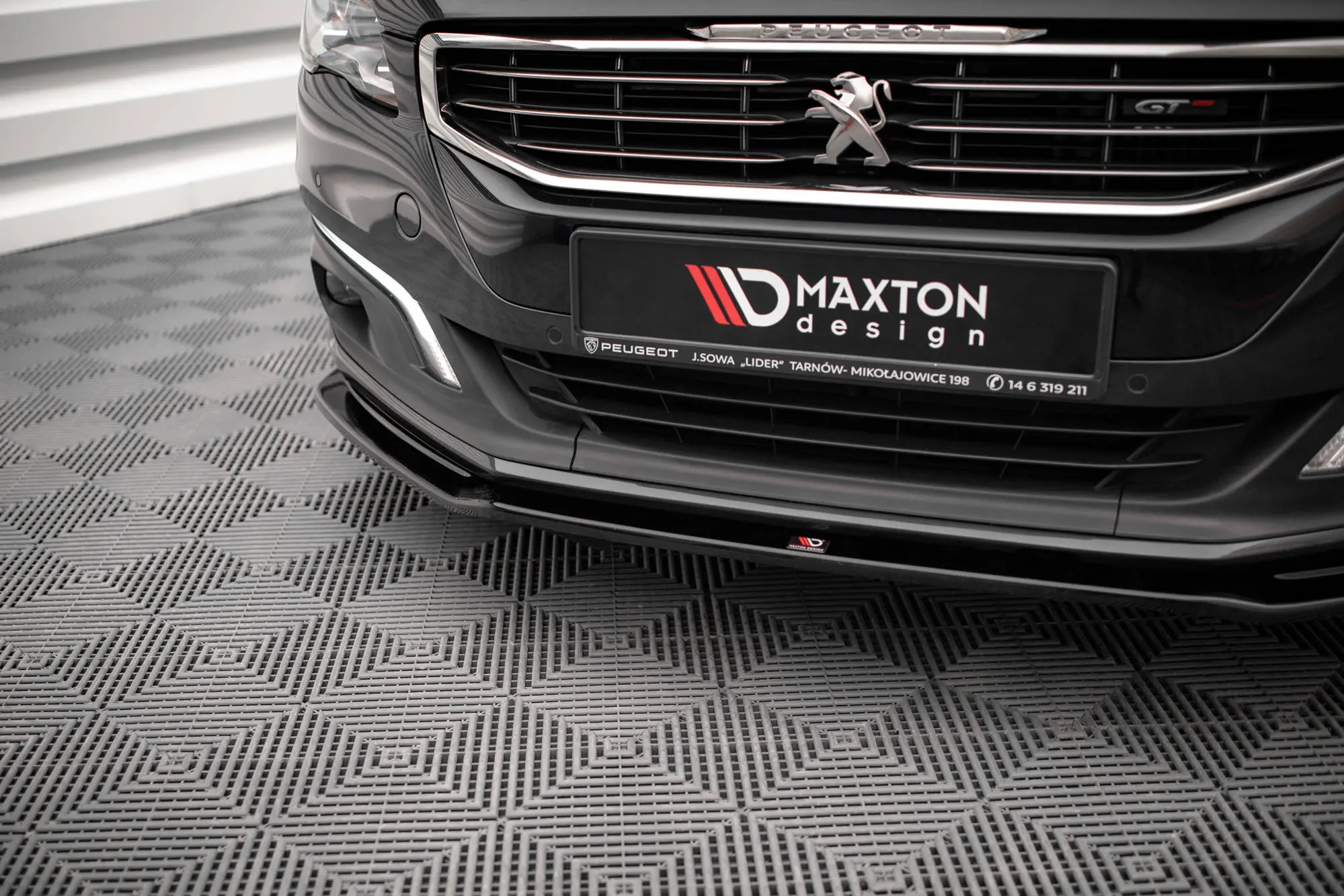 Frontspoiler Peugeot 508 I GT Facelift 2014-2018 | V.2 Glossy Black Edition