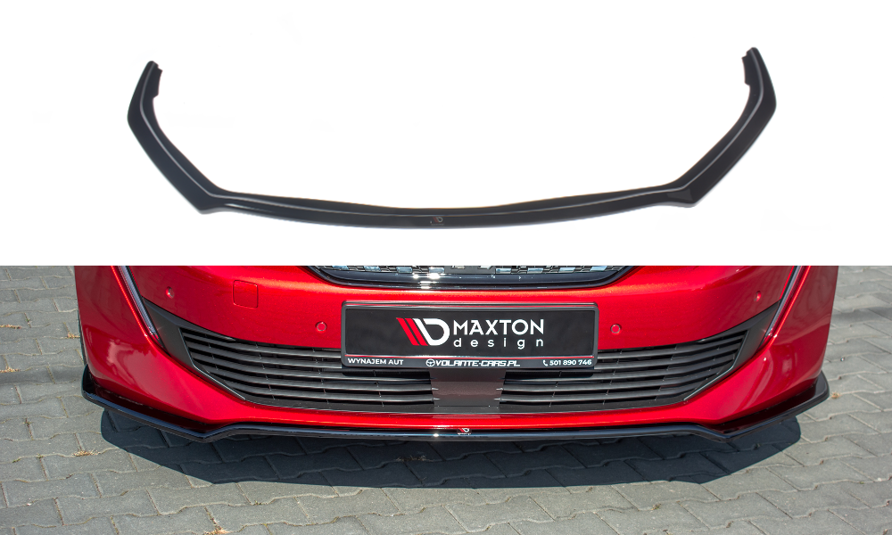 Frontspoiler Peugeot 508 II 2018-> | V.1 Glossy Black Edition Image 2