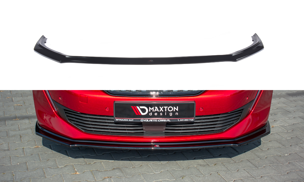 Frontspoiler Peugeot 508 II 2018-> | V.2 Glossy Black Edition – bilde 2