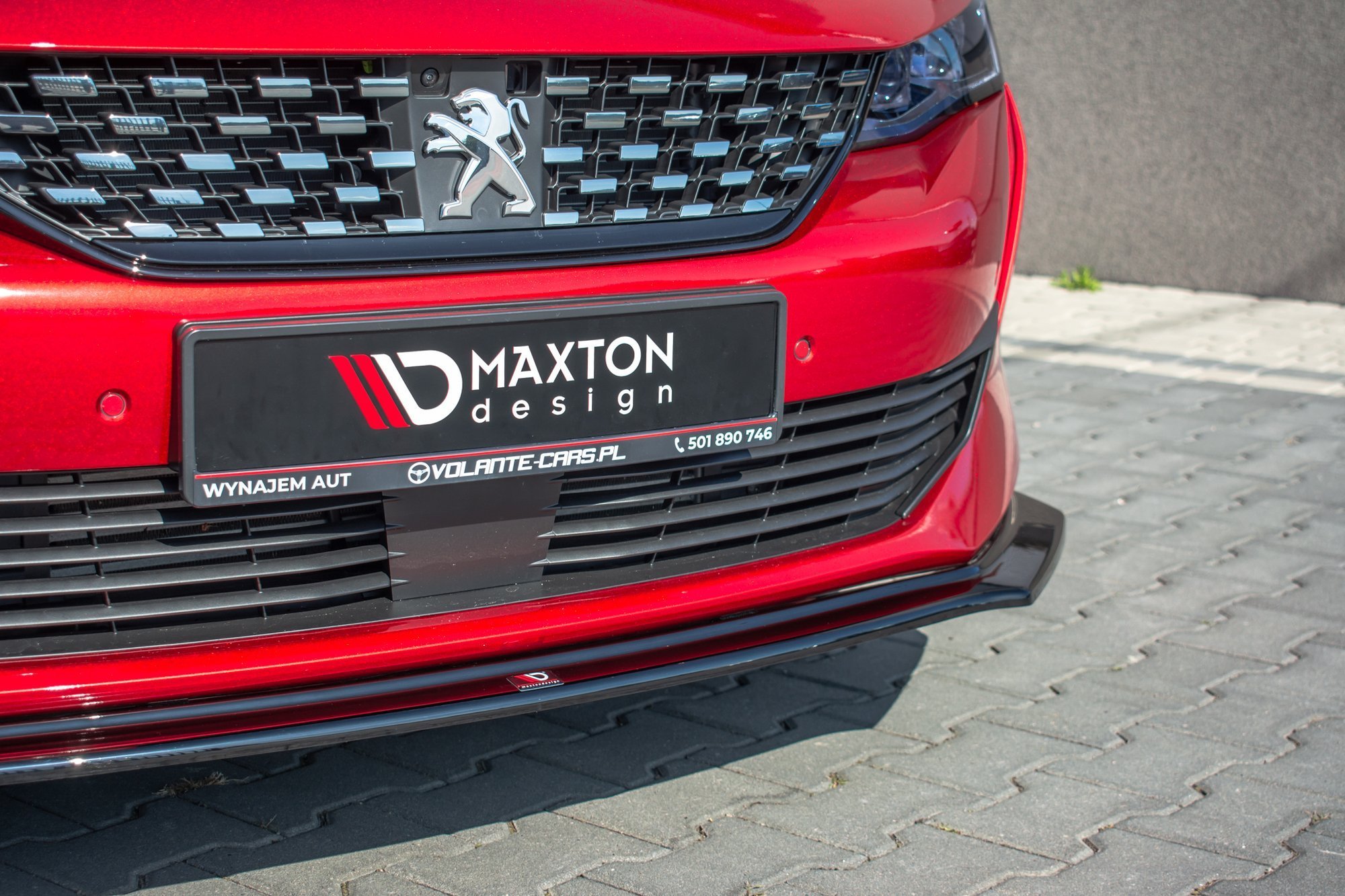 Frontspoiler Peugeot 508 II 2018-> | V.2 Glossy Black Edition – bilde 5