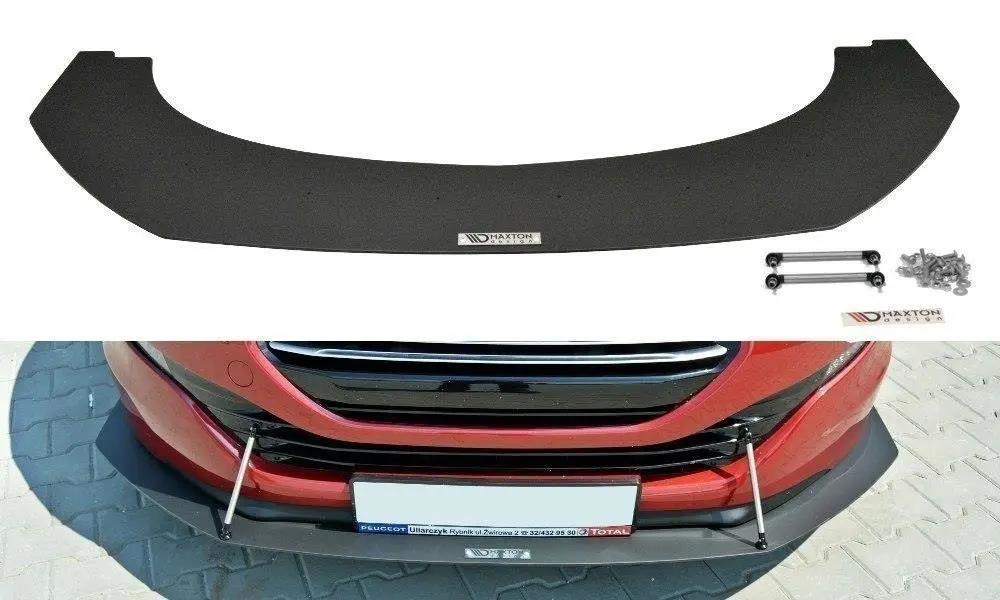 Frontspoiler Peugeot RCZ Facelift 2012-2015 | Racing Black Edition