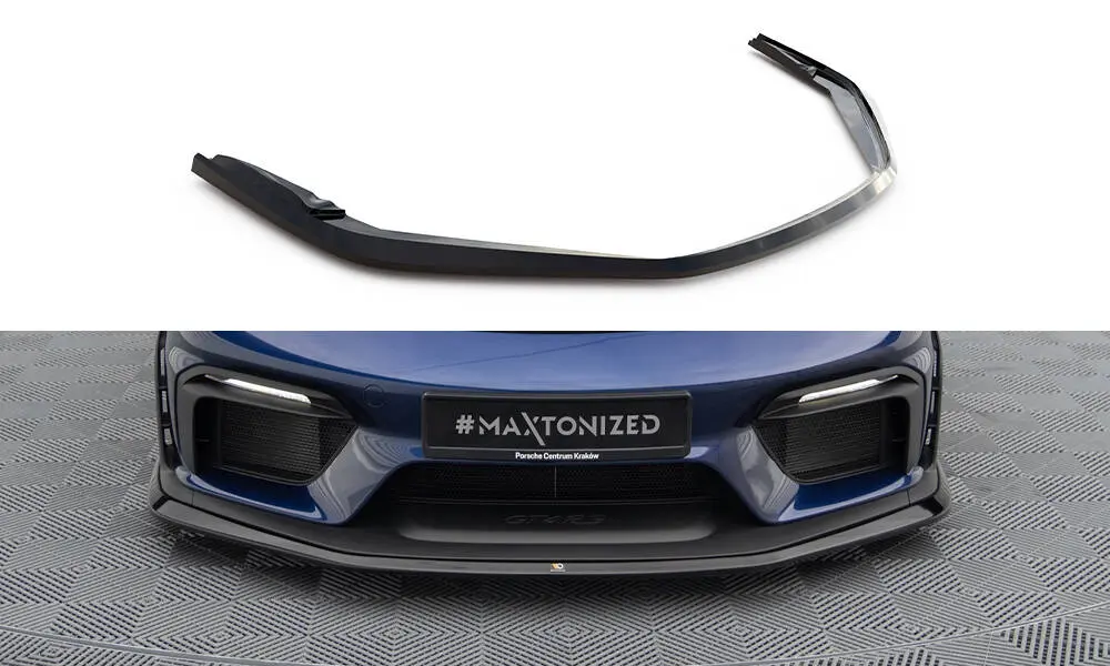 Frontspoiler Porsche 718 Cayman GT4 RS (982c) 2021 - > | Glossy Black Edition – bilde 2