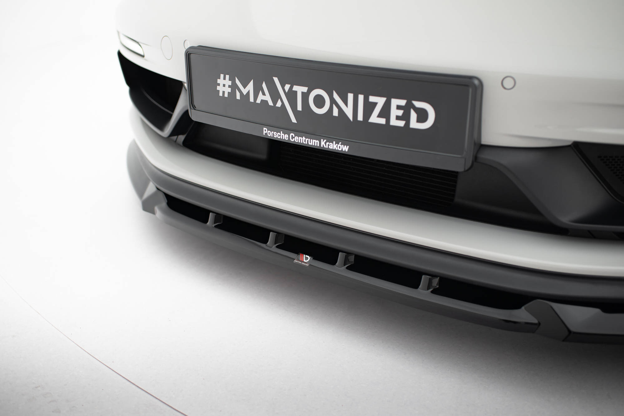 Frontspoiler Porsche 718 Cayman GTS 982c 2016 -> | Sport Glossy Black Edition V2 – bilde 3