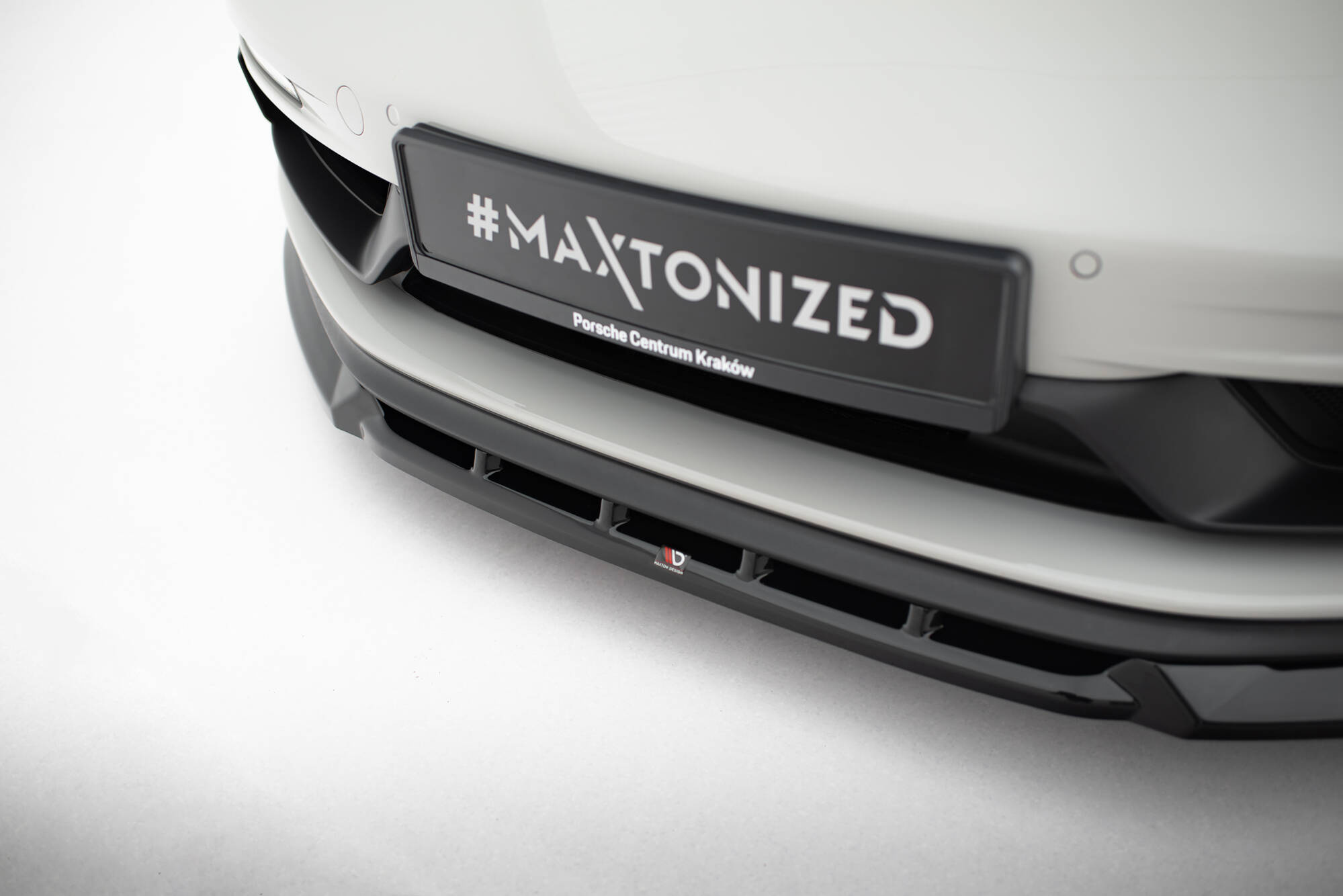 Frontspoiler Porsche 718 Cayman GTS 982c 2016 -> | Sport Glossy Black Edition V2 – bilde 4