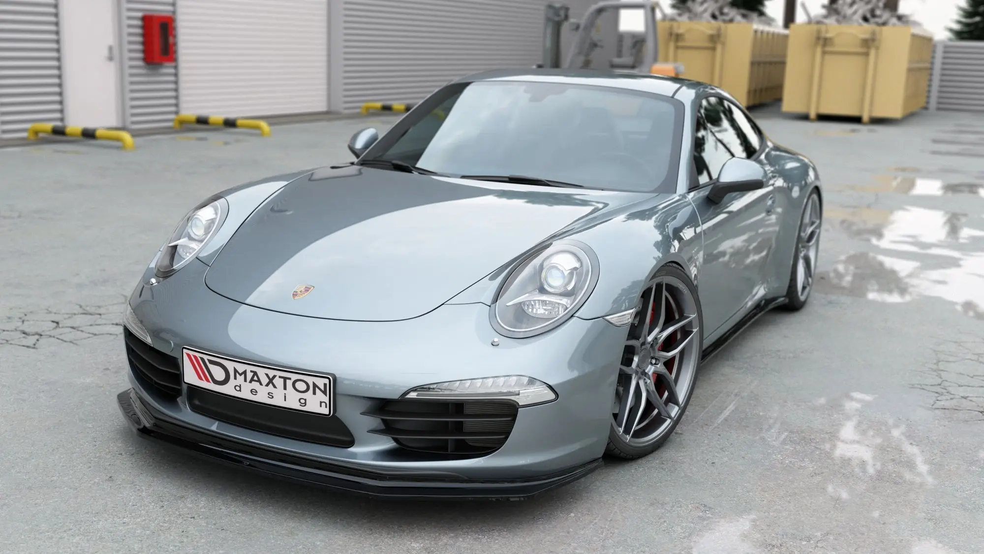 Frontspoiler Porsche 911 (991) Carrera 2011-2016 | V.1 Glossy Black Edition