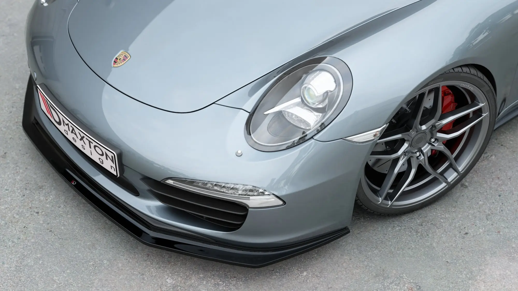 Frontspoiler Porsche 911 (991) Carrera 2011-2016 | V.2 Glossy Black Edition