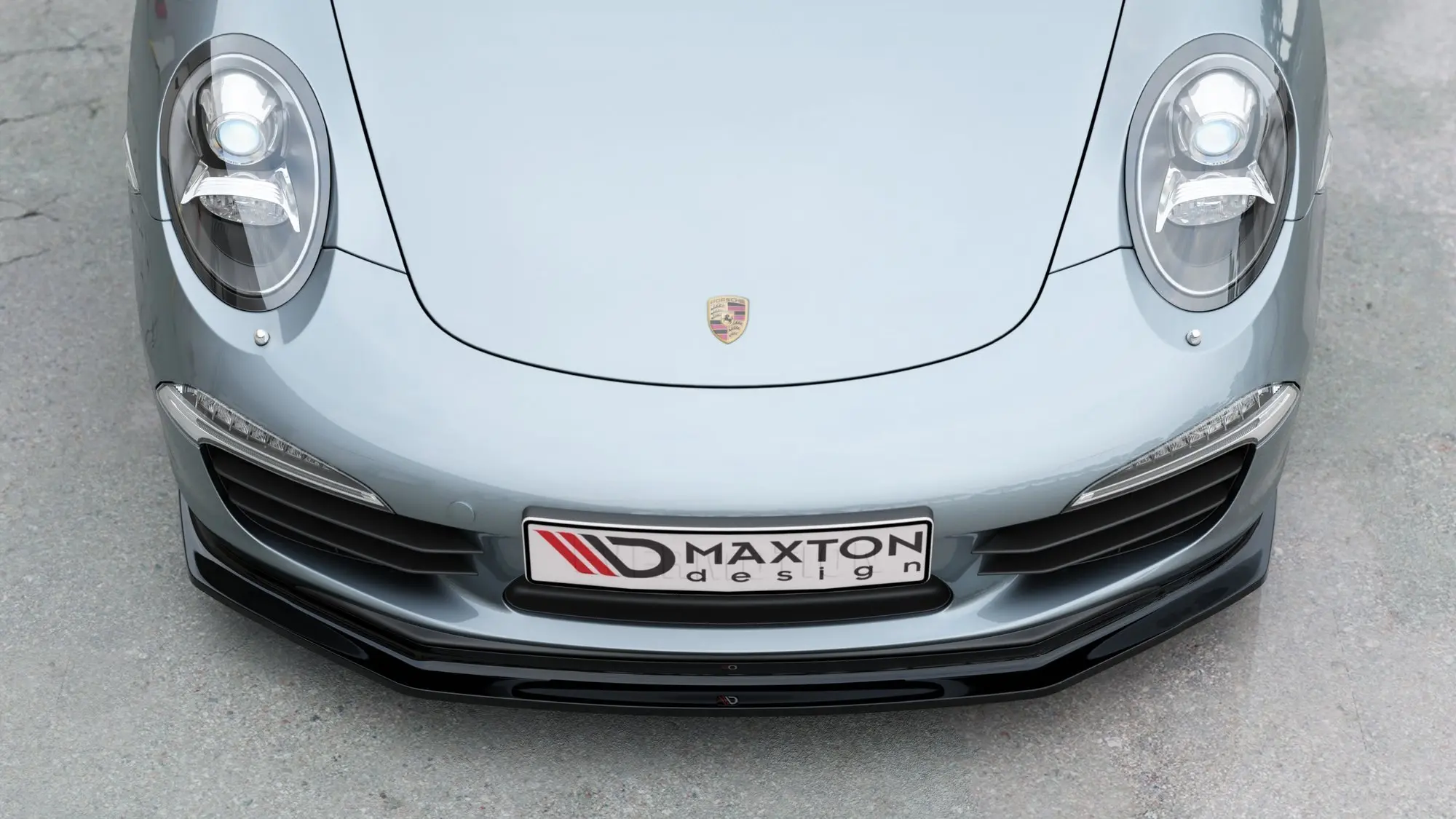 Frontspoiler Porsche 911 (991) Carrera 2011-2016 | V.2 Glossy Black Edition – bilde 6