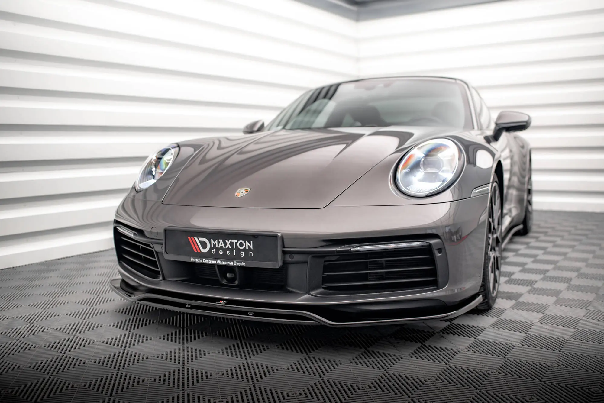 Frontspoiler Porsche 911 (992) Carrera 4S 2019-> | Glossy Black Edition – bilde 2