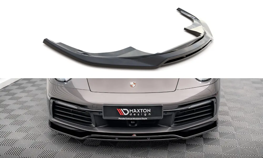 Frontspoiler Porsche 911 (992) Carrera 4S 2019-> | Glossy Black Edition – bilde 3
