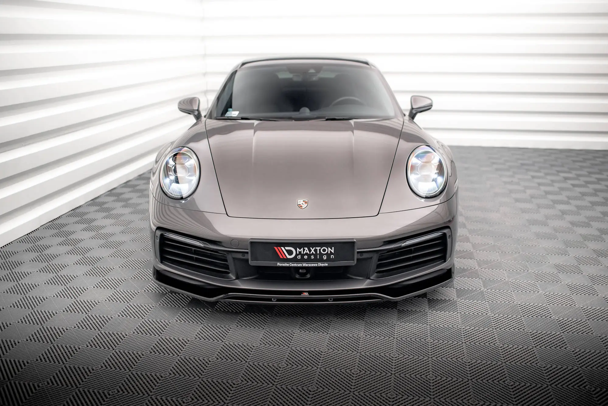 Frontspoiler Porsche 911 (992) Carrera 4S 2019-> | Glossy Black Edition – bilde 4