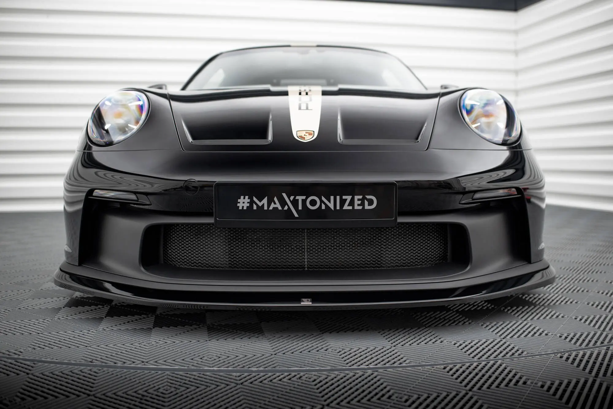 Frontspoiler Porsche 911 (992) GT3 2021 - > | Glossy Black Edition – bilde 5
