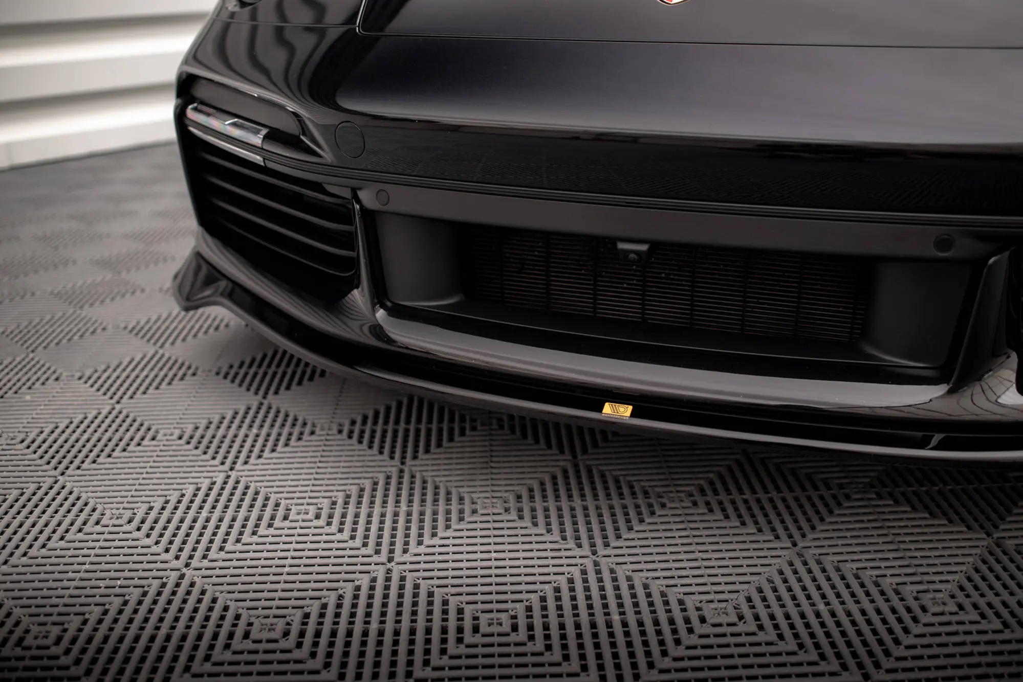 Frontspoiler Porsche 911 (992) Turbo S 2020-> | Glossy Black Edition – bilde 2