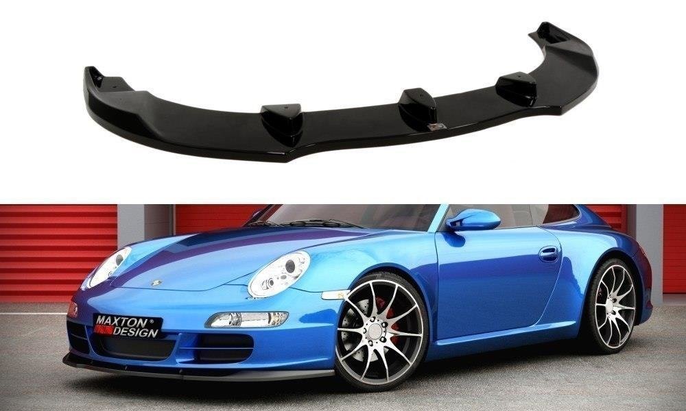 Frontspoiler Porsche 911 (997) Carrera 2004 - 2009 | Glossy Black Edition