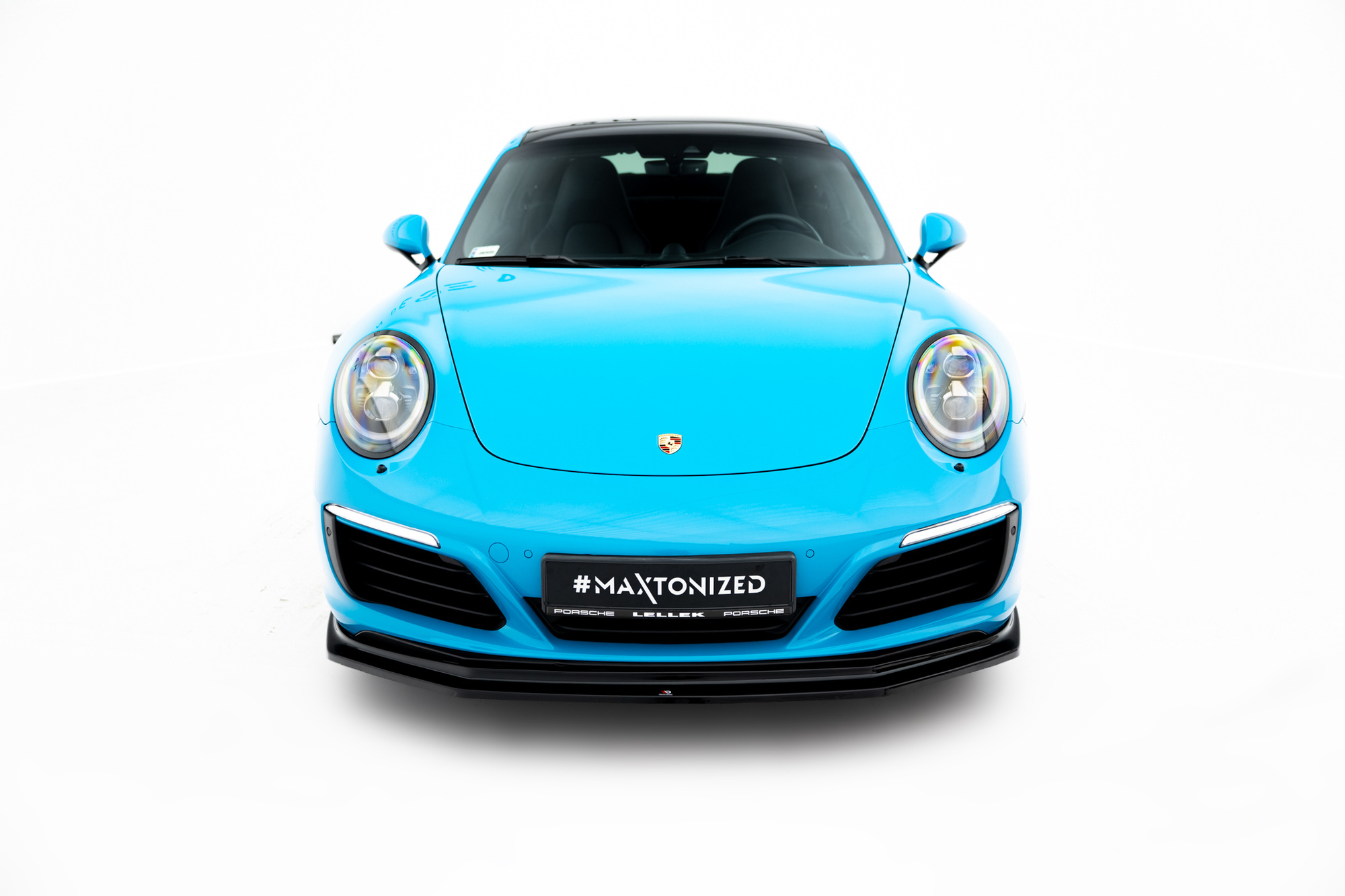 Frontspoiler Porsche 911 Carrera 991 2011 - 2015 | Sport Glossy Black Edition V2 – bilde 2