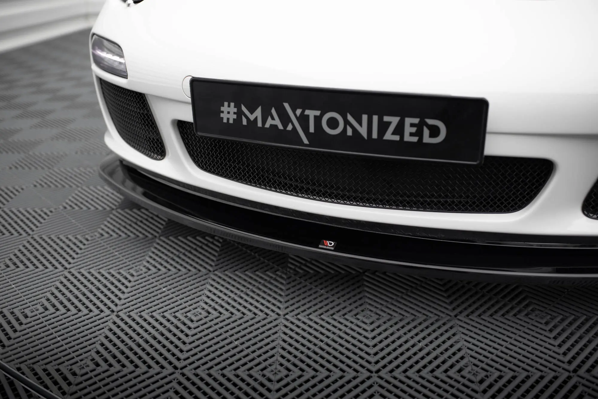 Frontspoiler Porsche 911 Carrera (997) facelift 2009 - 2011 | V.2 Glossy Black Edition