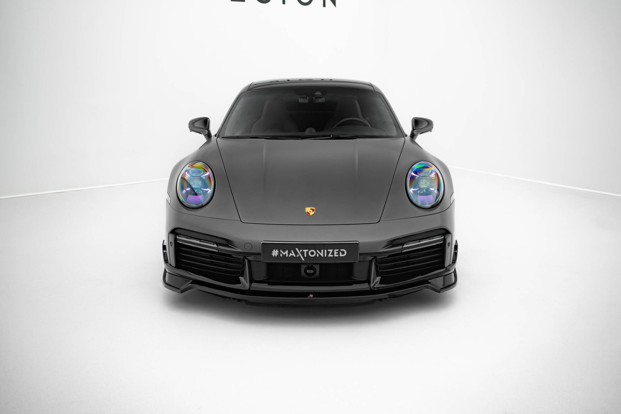 Frontspoiler Porsche 911 Turbo S / Sport Package 992 2020 -> | Sport Glossy Black Edition – bilde 2
