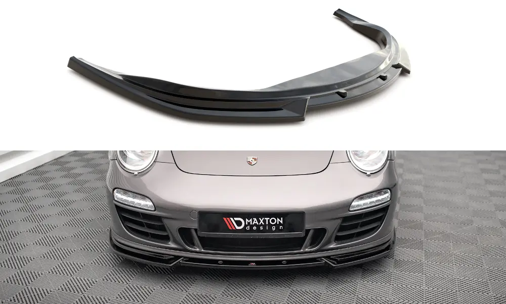 Frontspoiler Porsche Carrera 911 (997) GTS Facelift 2009-2011 | V.2 Glossy Black Edition – bilde 3