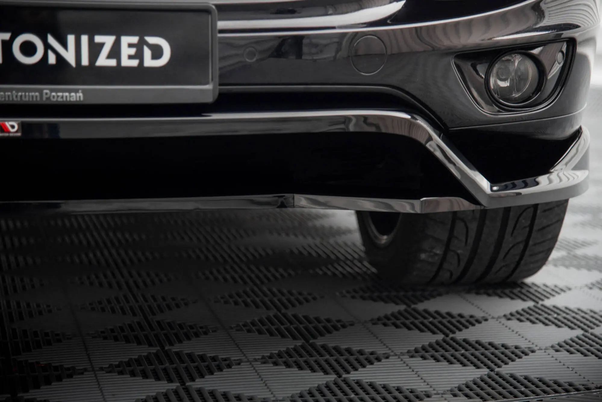 Frontspoiler Porsche Cayenne II (92A) Facelift 2014 - 2017 | Glossy Black Edition – bilde 6